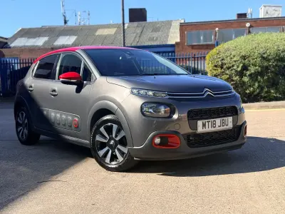 Used Citroën C3 Flair 80 HP (58 kW) 2018 Grey Hatchback