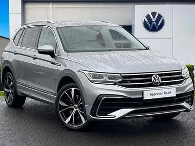 Used VW Tiguan Allspace R-line 190 HP (139 kW) 2021 Silver SUV