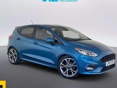 Used Ford Fiesta ST-Line 101 HP (74 kW) 2019 Blue Hatchback