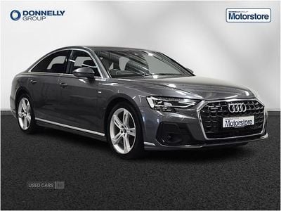 Grey Used 2022 Audi A8L S-Line Sedan | £36,895