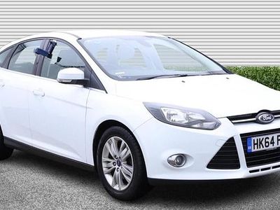 White Used 2014 Ford Focus Titanium Hatchback | £5,890 (Fair price)