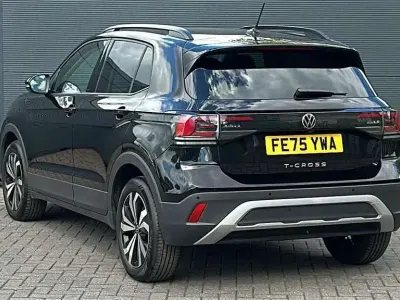 Used VW T-Cross Match 115 HP (84 kW) 2025 Black SUV
