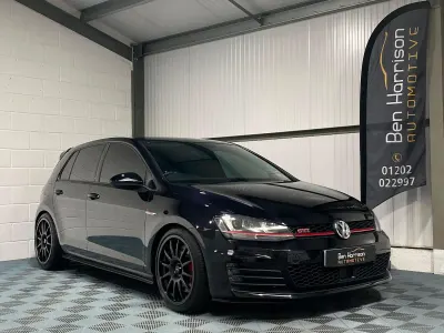 Used VW Golf VII GTI 2016 Black Hatchback