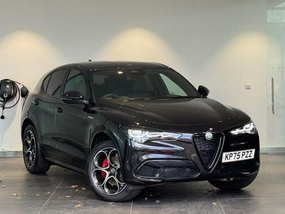 Vulcano black New 2025 Alfa Romeo Stelvio Veloce SUV | £43,998 (Super price)