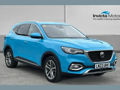 Begagnad MG HS Exclusive 162 HK (119 kW) 2023 Blå SUV