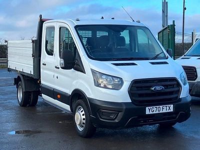Używany Ford Transit 130 KM (95 kW) 2020 Biały Kabriolet