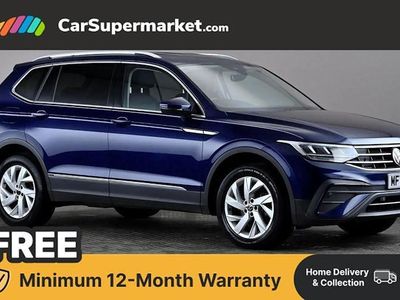 Blue Used 2022 VW Tiguan Allspace Life SUV | £23,697 (A bit pricey)
