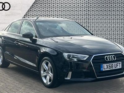 Used Audi A3 Sport 150 HP (110 kW) 2018 Black Sedan
