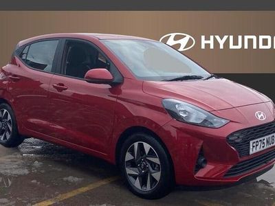 Red New 2025 Hyundai i10 Advanced Hatchback | £15,764 (Fair price)