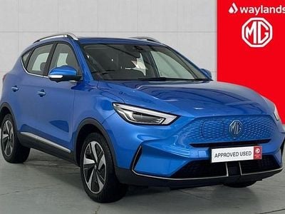 Used MG ZS Trophy Connect 114 kW (156 HP) 2021 Blue SUV