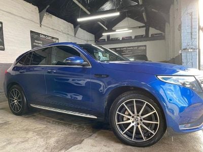 Used Mercedes EQC400 AMG line 88 kW (120 HP) 2022 Blue SUV