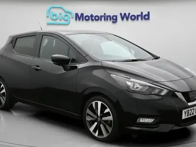 Used Nissan Micra S 92 HP (67 kW) 2022 Black Hatchback