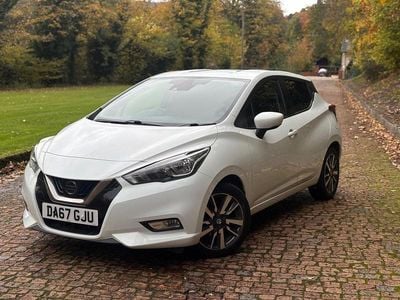 Used Nissan Micra N-Connecta 2017 White Hatchback