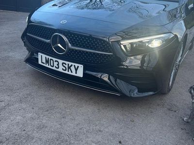 Used Mercedes A200 AMG Line Premium Plus 163 HP (119 kW) 2023 Black Hatchback
