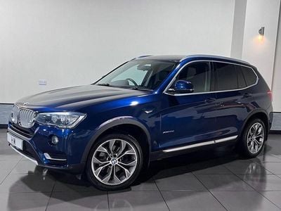 Blue Used 2016 BMW X3 xLine SUV | £14,895 (Fair price)