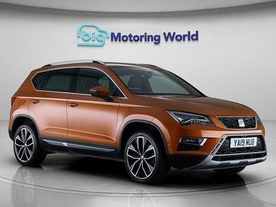 Used Seat Ateca XCELLENCE Lux 150 HP (110 kW) 2019 Orange SUV
