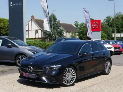 Used Mercedes A180 AMG line 136 HP (100 kW) 2024 Black Hatchback