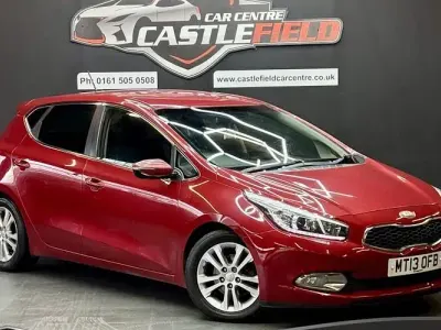 Used Kia Ceed 128 HP (94 kW) 2013 Red Hatchback