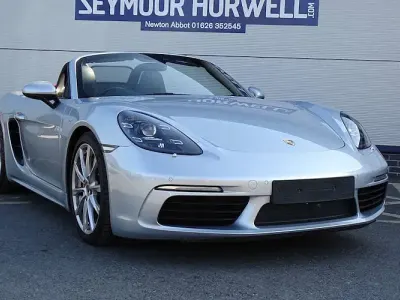 Used Porsche 718 349 HP (256 kW) 2017 Silver Cabriolet