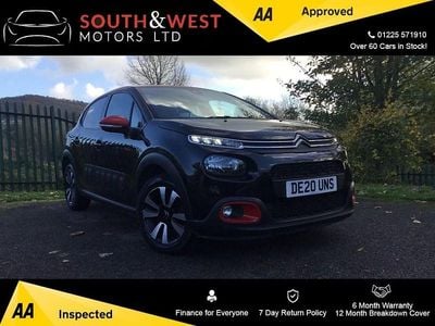 Used Citroën C3 Flair 83 HP (61 kW) 2020 Black Hatchback