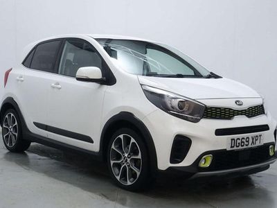 Used Kia Picanto X-Line 84 HP (61 kW) 2019 White Hatchback