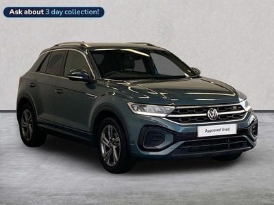 Used VW T-Roc R-line 150 HP (110 kW) 2024 Blue SUV