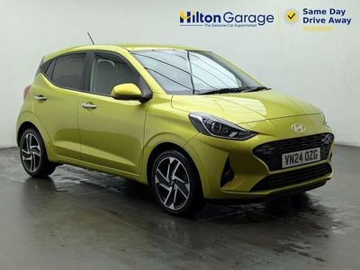 Used Hyundai i10 Premium 83 HP (61 kW) 2024 Yellow Hatchback