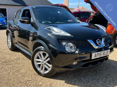 Used Nissan Juke Acenta Premium 110 HP (80 kW) 2015 Black SUV