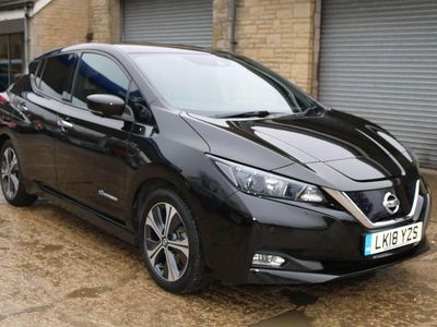 Used Nissan Leaf 110 kW (150 HP) 2018 Black Hatchback