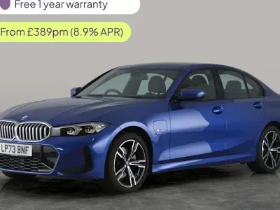 Used BMW 330e M Sport 292 HP (214 kW) 2023 Blue Sedan