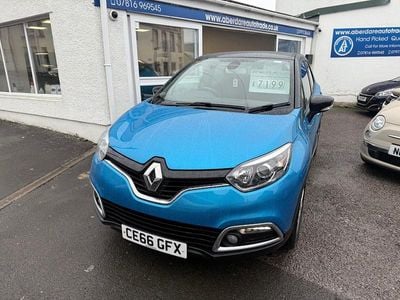 Blue Used 2016 Renault Captur Dynamique SUV | £7,199 (Fair price)