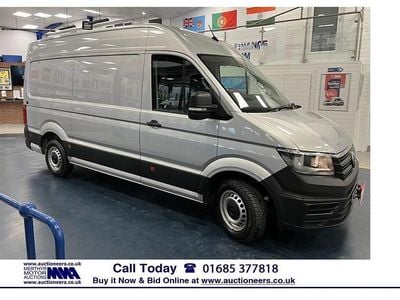 Used VW Crafter Trendline 140 HP (102 kW) 2021 Silver Van