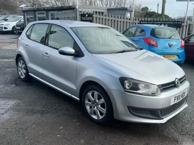 Used VW Polo SE 75 HP (55 kW) 2011 Silver Hatchback