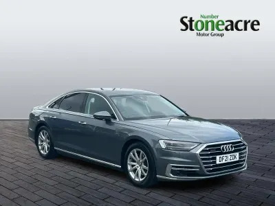 Used Audi A8 Advanced 286 HP (210 kW) 2021 Grey Sedan