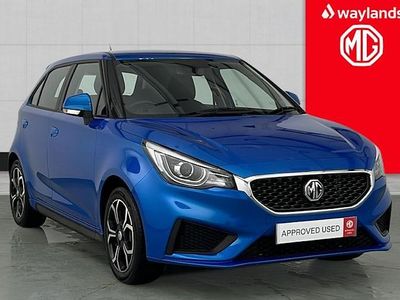 Used MG MG3 Excite 106 HP (77 kW) 2024 Blue Hatchback