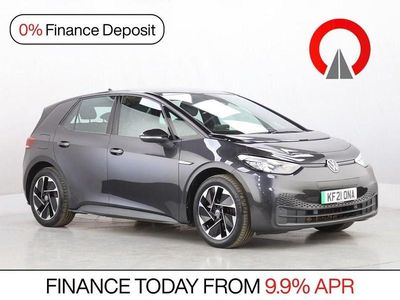 Used VW ID.3 Pure 110 kW (150 HP) 2021 Grey Hatchback