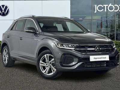 Grey Used 2025 VW T-Roc R-line SUV | £27,247 (Fair price)