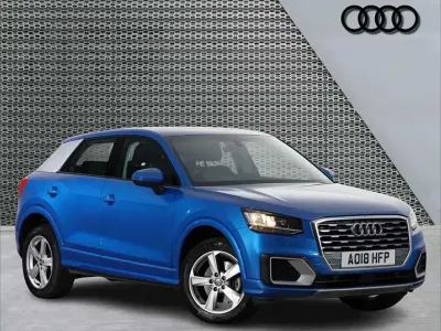 Used Audi Q2 Sport 150 HP (110 kW) 2018 Blue SUV