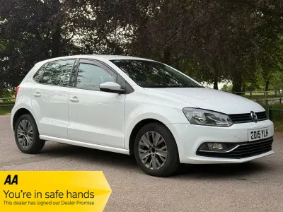 Used VW Polo SE 60 HP (44 kW) 2015 White Hatchback