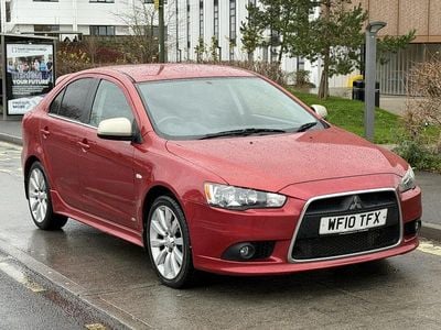 Used Mitsubishi Lancer 2010 Red Hatchback