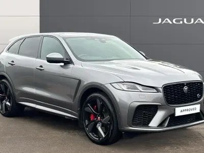Used Jaguar F-Pace SVR 550 HP (404 kW) 2021 Eiger grey SUV