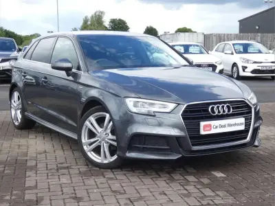 Used Audi A3 S-Line 147 HP (108 kW) 2019 Grey Sedan