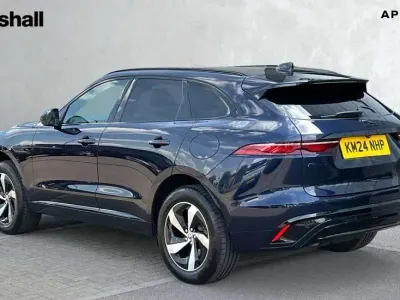 Begagnad Jaguar F-Pace R-Dynamic 404 HK (297 kW) 2024 Blå SUV