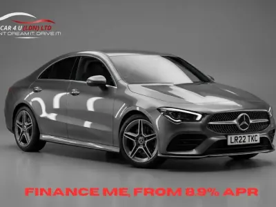 Used Mercedes CLA180 AMG line 136 HP (100 kW) 2022 Grey Coupe