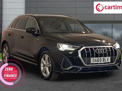 Used Audi Q3 S-Line 150 HP (110 kW) 2020 Black SUV