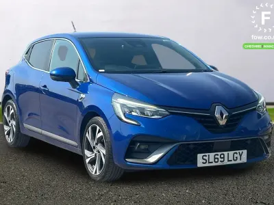Used Renault Clio RS Line 131 HP (96 kW) 2019 Blue Hatchback