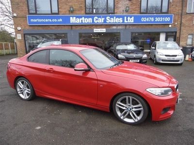 used BMW 220 2 Series 2.0 d M Sport Euro 6 (s/s) 2dr