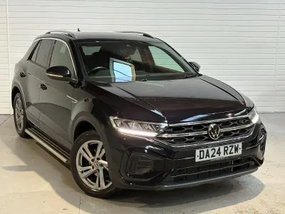 Used VW T-Roc R-line 150 HP (110 kW) 2024 Black SUV