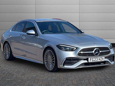 Used Mercedes C300 AMG Line Premium 258 HP (189 kW) 2023 High tech silver Sedan
