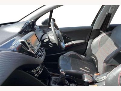 Used Peugeot 2008 GT-line 110 HP (80 kW) 2017 Black SUV